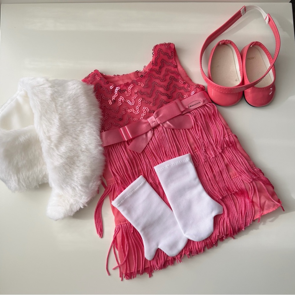 AMERICAN GIRL Melody’s Doo-Wop Dress-Up Outfit - Collectible Doll Clothes - Picture 2 of 9